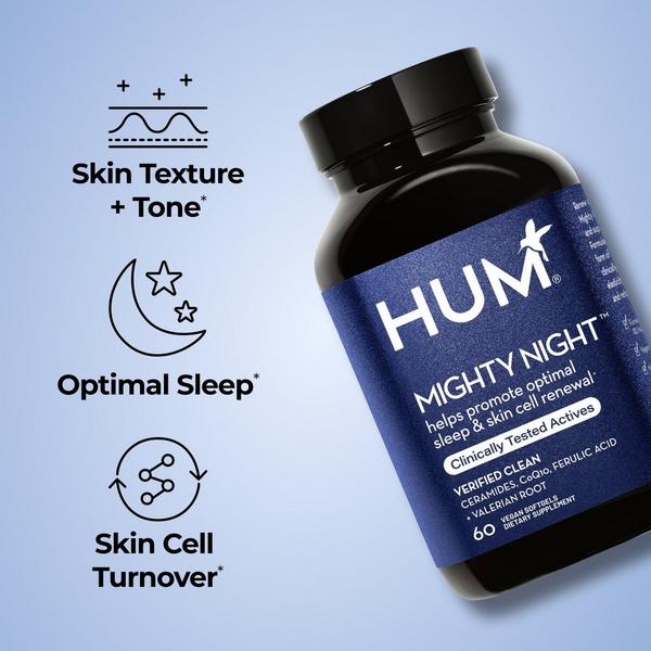 Hum Nutrition Mighty Night for Sleep and Nighttime Skin Renewal #2