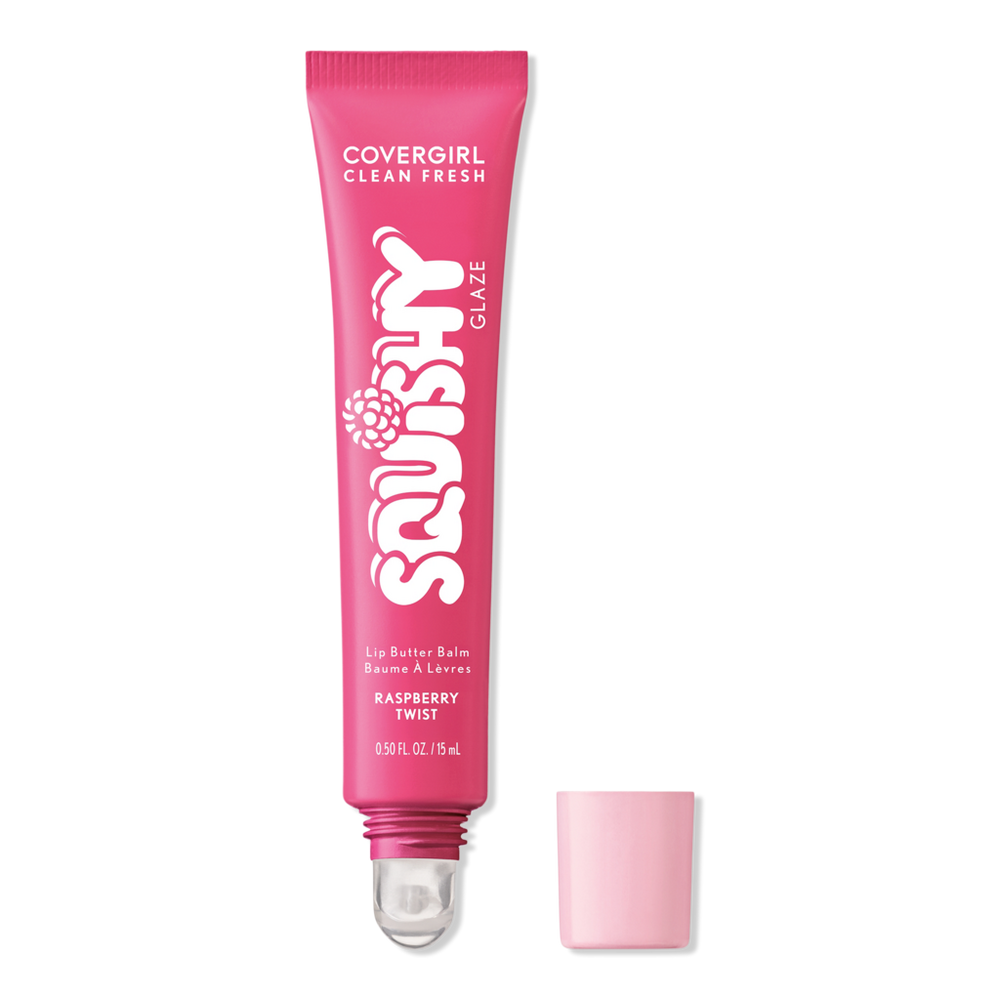 Covergirl Clean Fresh Squishy Glaze Lip Butter Balm - Raspberry Twist