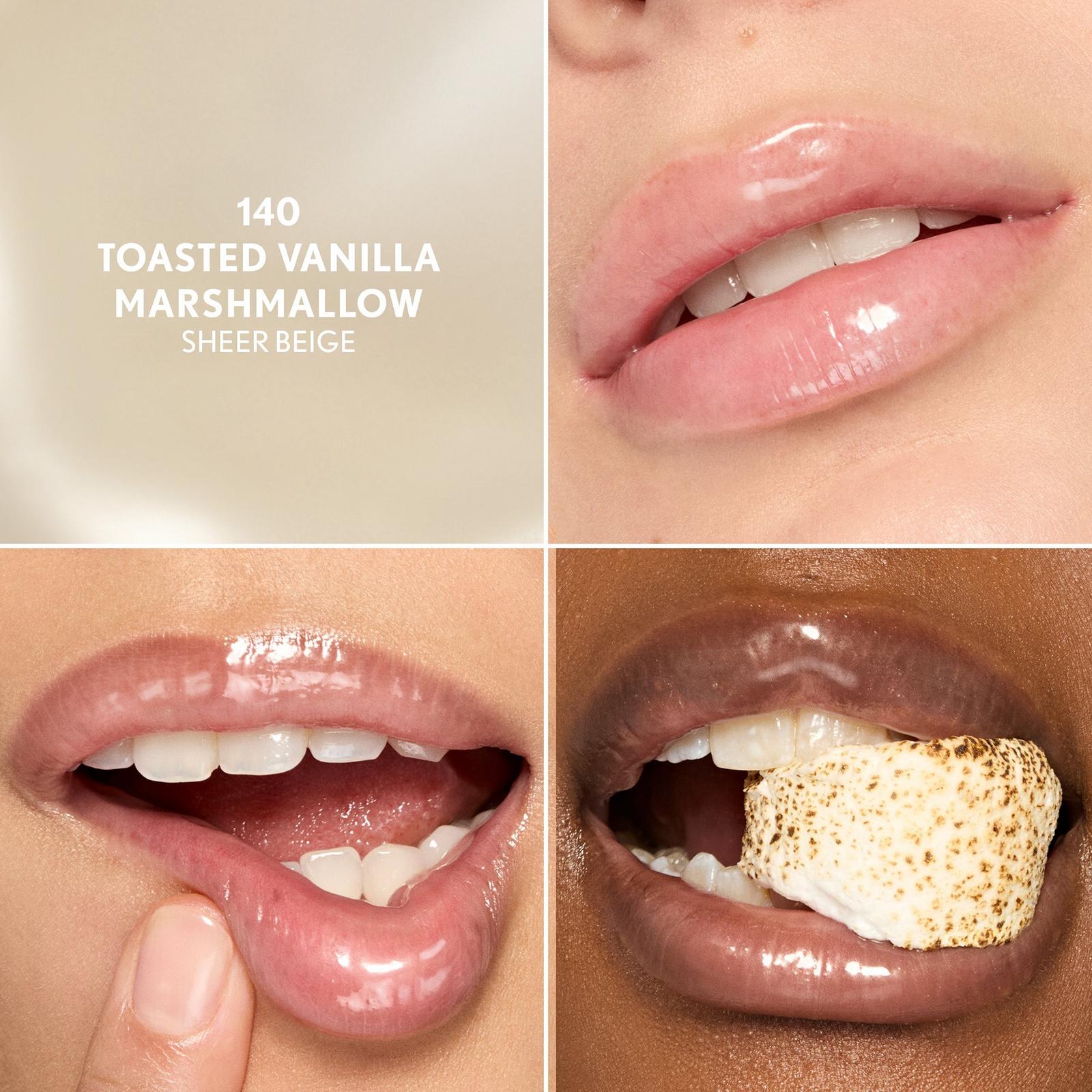 Clean Fresh Squishy Glaze Lip Butter Balm - Toasted Vanilla Marshmallow