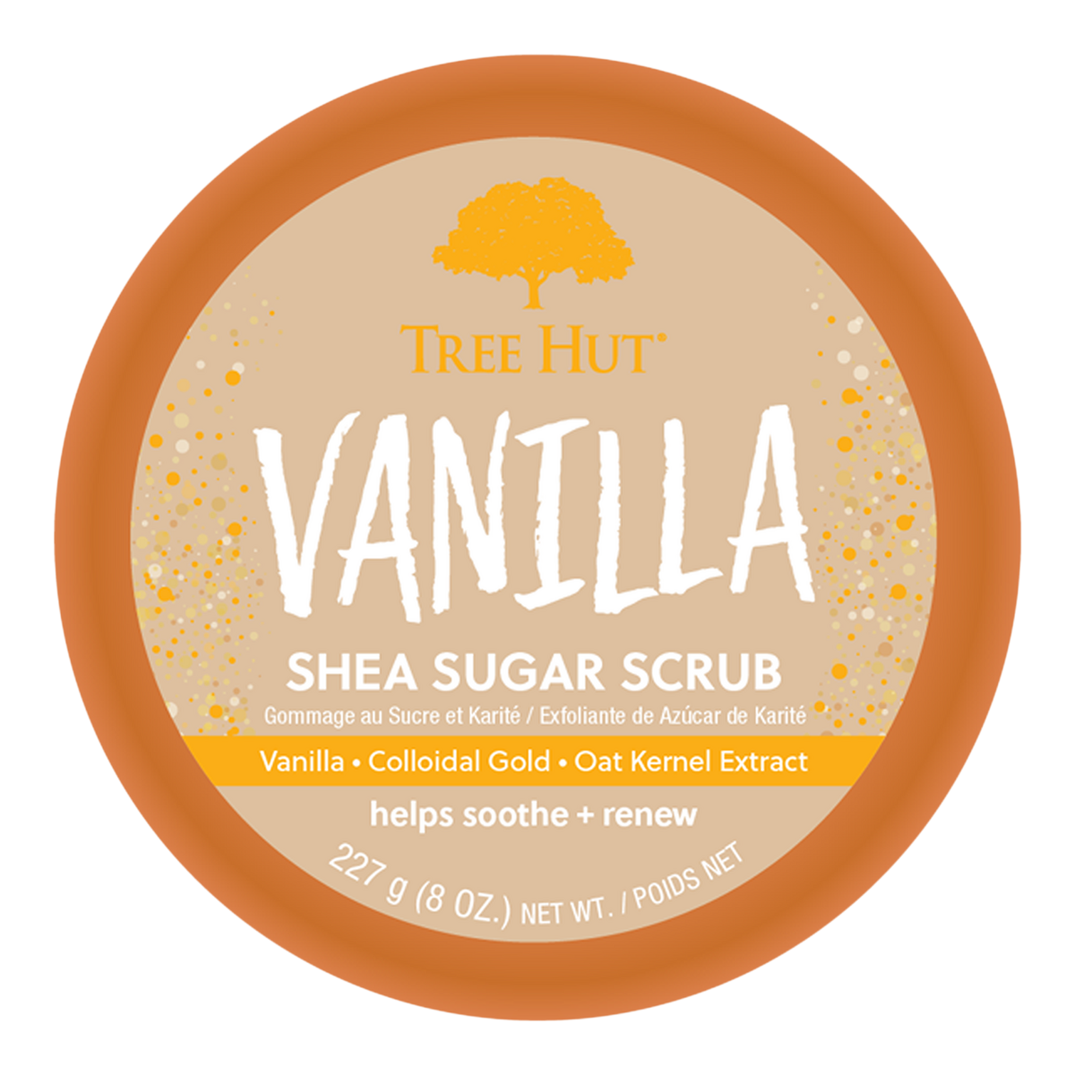 Vanilla Shea Sugar Scrub - 8 oz