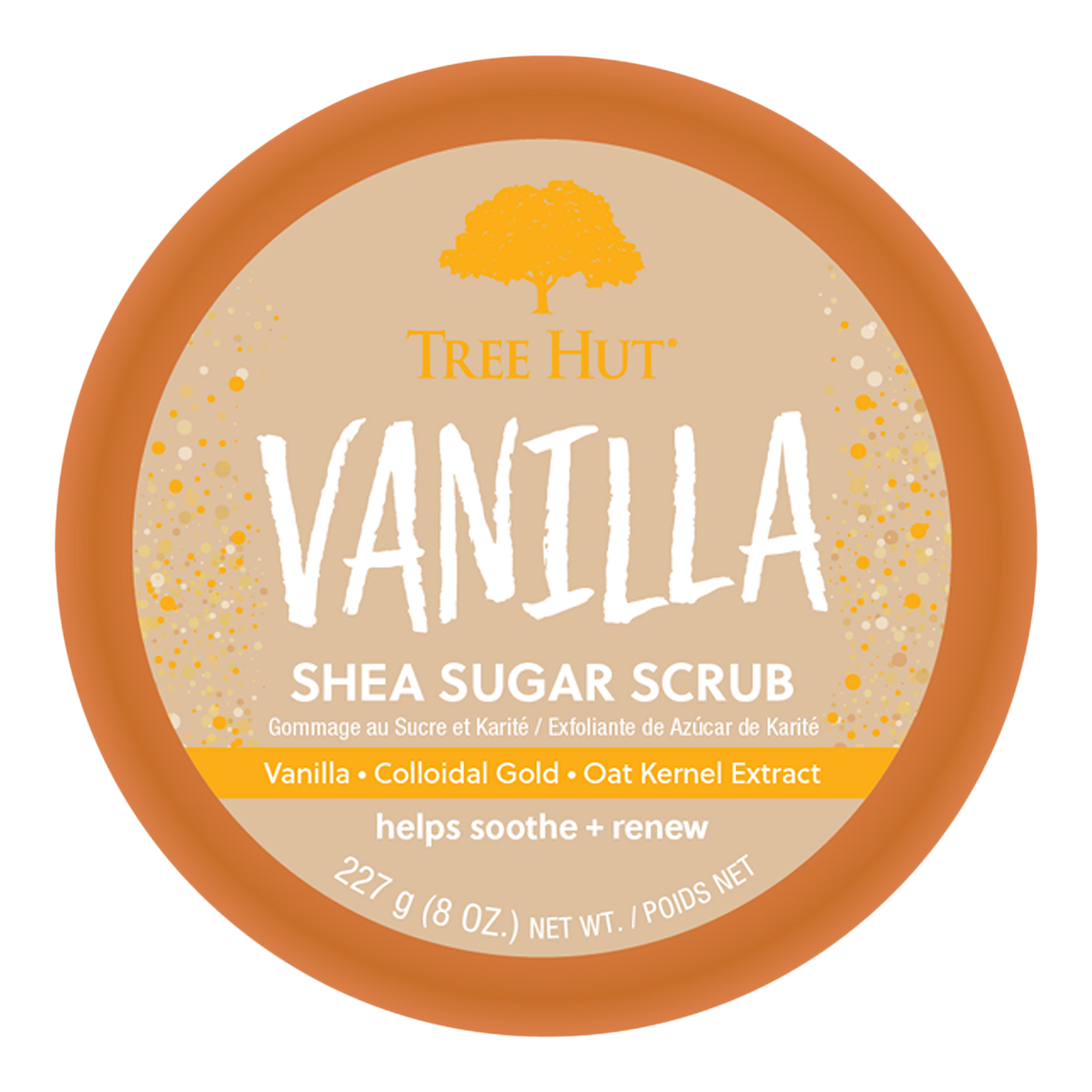 Vanilla Shea Sugar Scrub - 8 oz