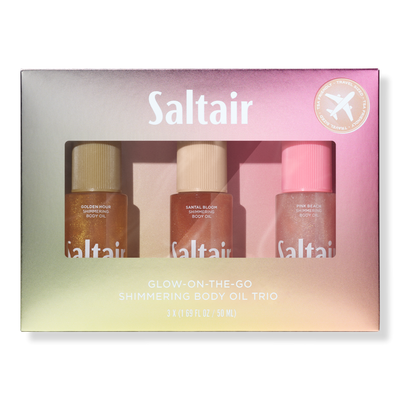 Saltair Glow-On-The-Go Mini Shimmering Body Oil Trio