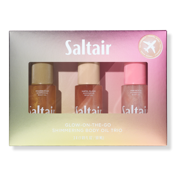 Saltair Glow-On-The-Go Mini Shimmering Body Oil Trio #1