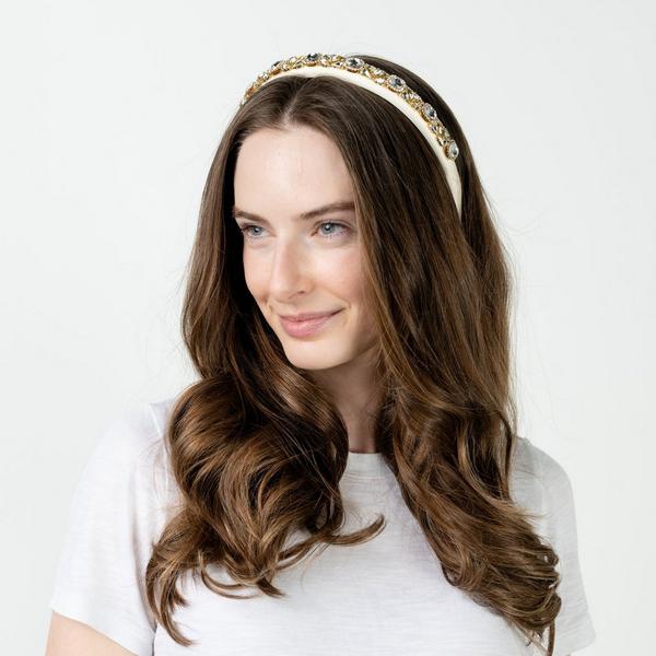 Locks & Mane Diamond Veil Headband #4