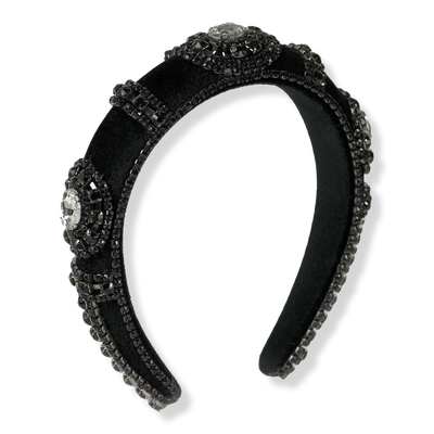 Locks & Mane Elegant Onyx Headband