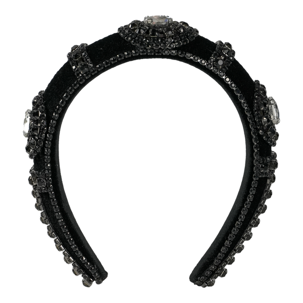Locks & Mane Elegant Onyx Headband #2