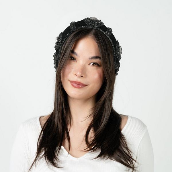 Locks & Mane Elegant Onyx Headband #4