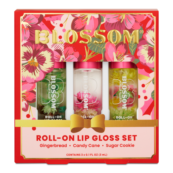 BLOSSOM Roll On Lip Gloss Holiday Set #2