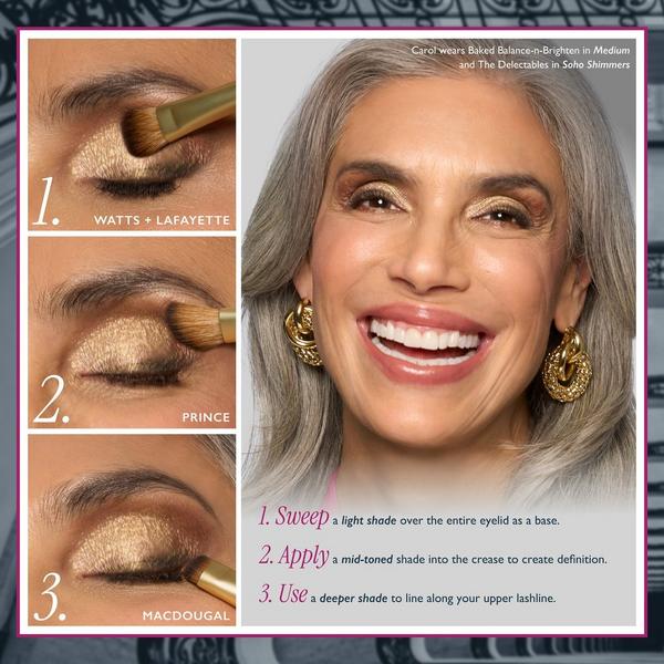 LAURA GELLER The Delectables 14 Multi-Finish Baked Eyeshadows Soho Shimmers #3