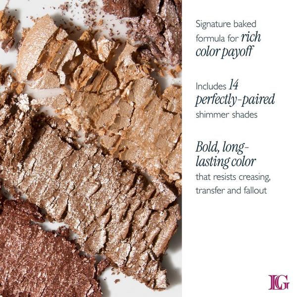 LAURA GELLER The Delectables 14 Multi-Finish Baked Eyeshadows Soho Shimmers #6