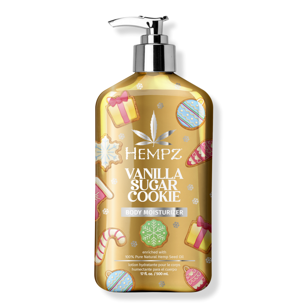 Hempz Limited Edition Vanilla Sugar Cookie Body Moisturizer - 17 oz