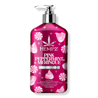 Hempz Limited Edition Mini Pink Peppermint Meringue Body Moisturizer