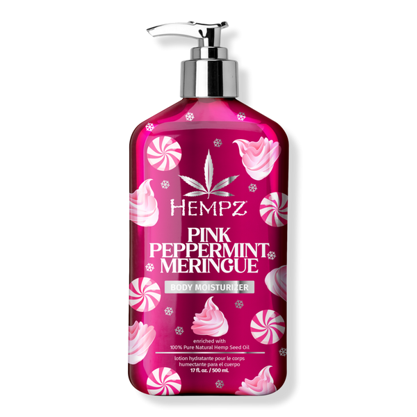 Hempz Limited Edition Mini Pink Peppermint Meringue Body Moisturizer #1