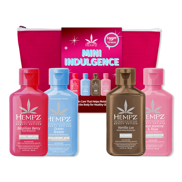 Hempz Limited Edition Mini Moisturizer Indulgence Kit with Free Bag #1