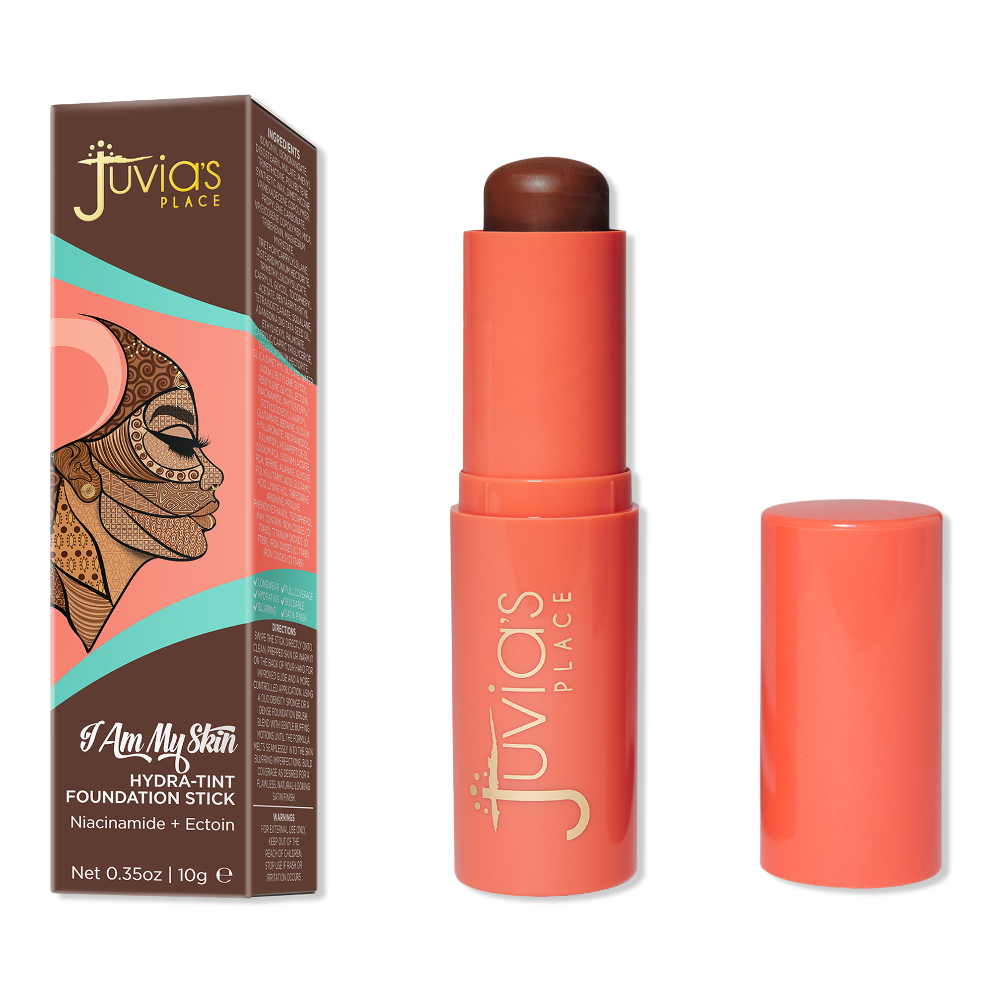 Juvia's Place I Am My Skin Hydra-Tint Foundation Stick #1