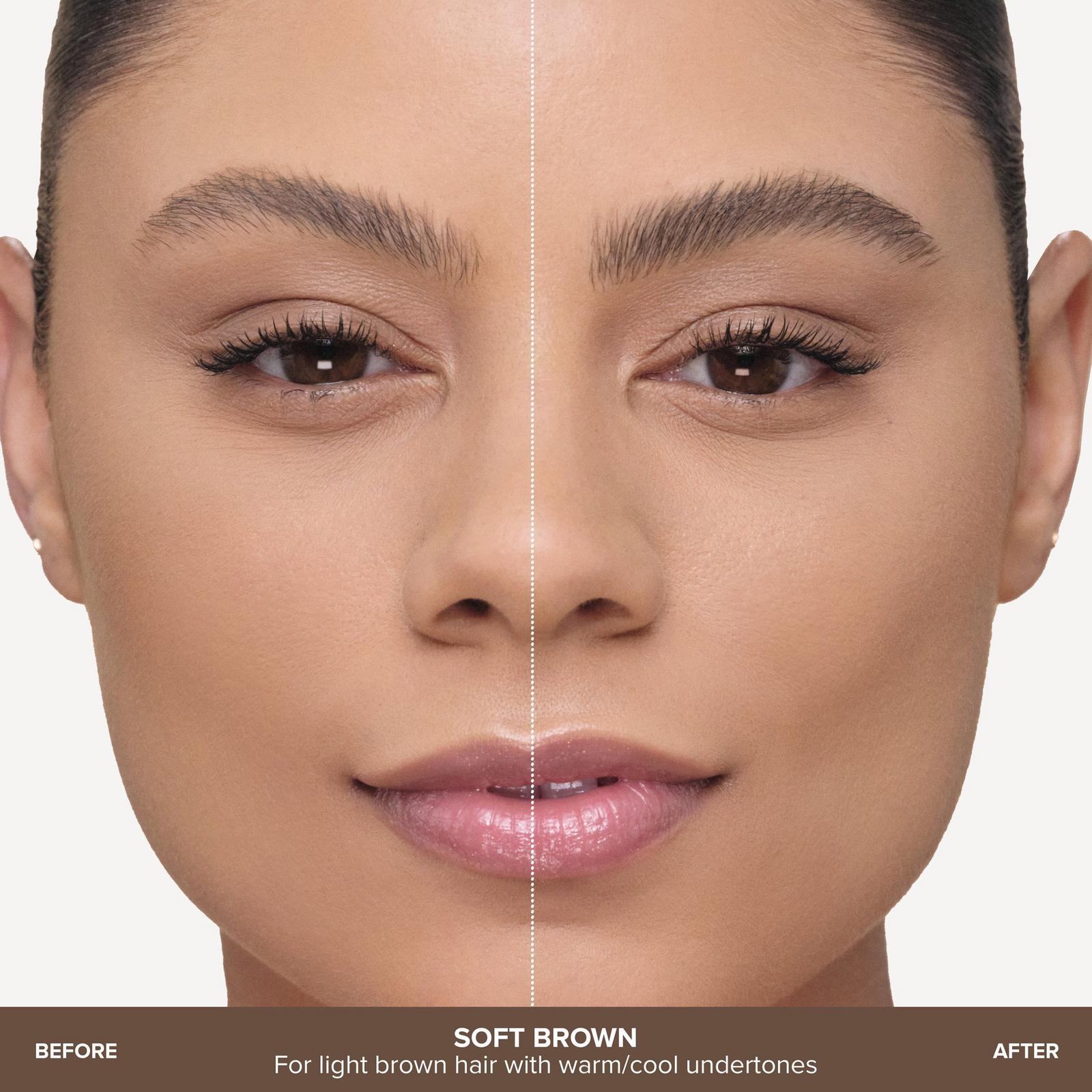 MicroStroke Detailing Brow Pen with 24-Hour Wear - Soft Brown