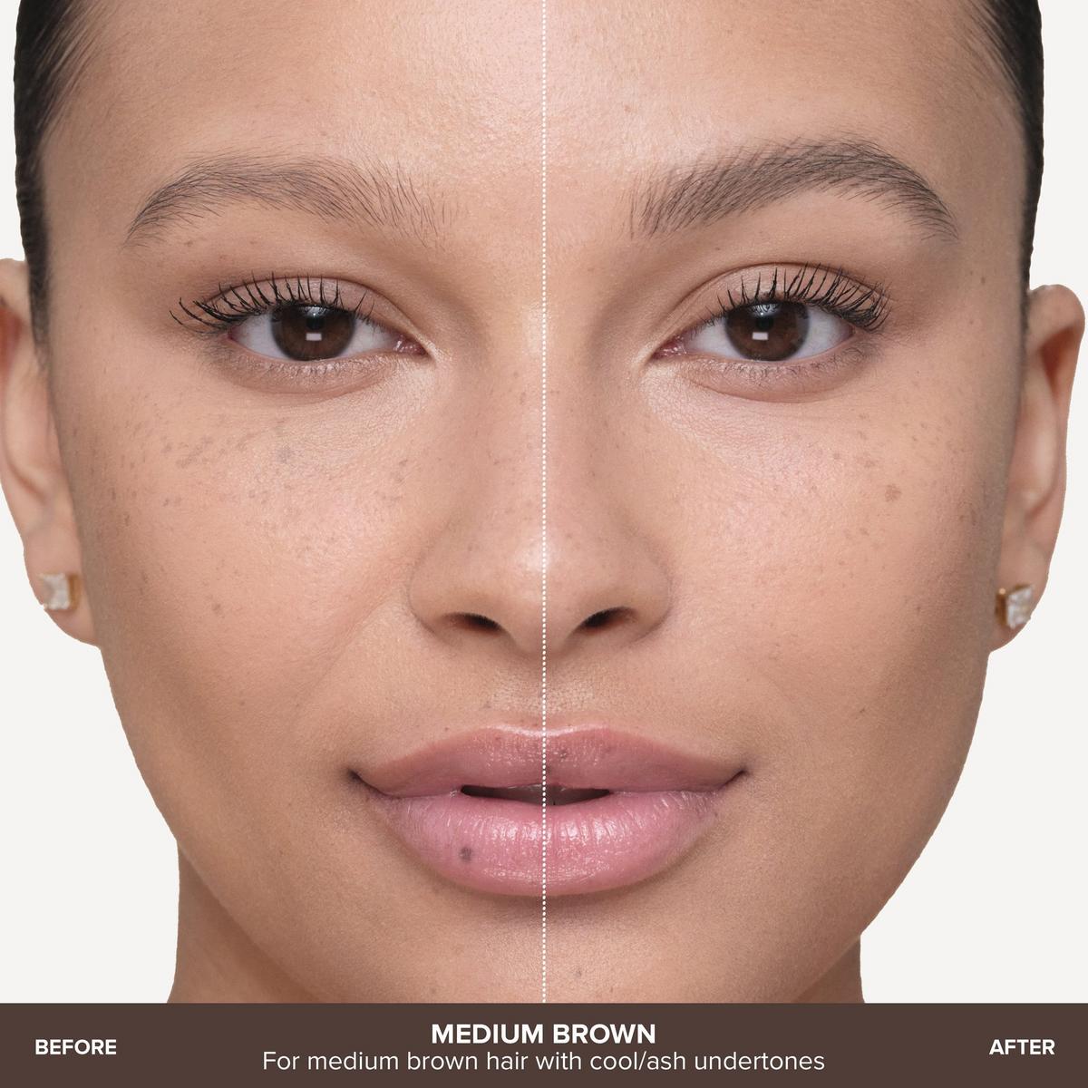 MicroStroke Detailing Brow Pen with 24-Hour Wear - Medium Brown