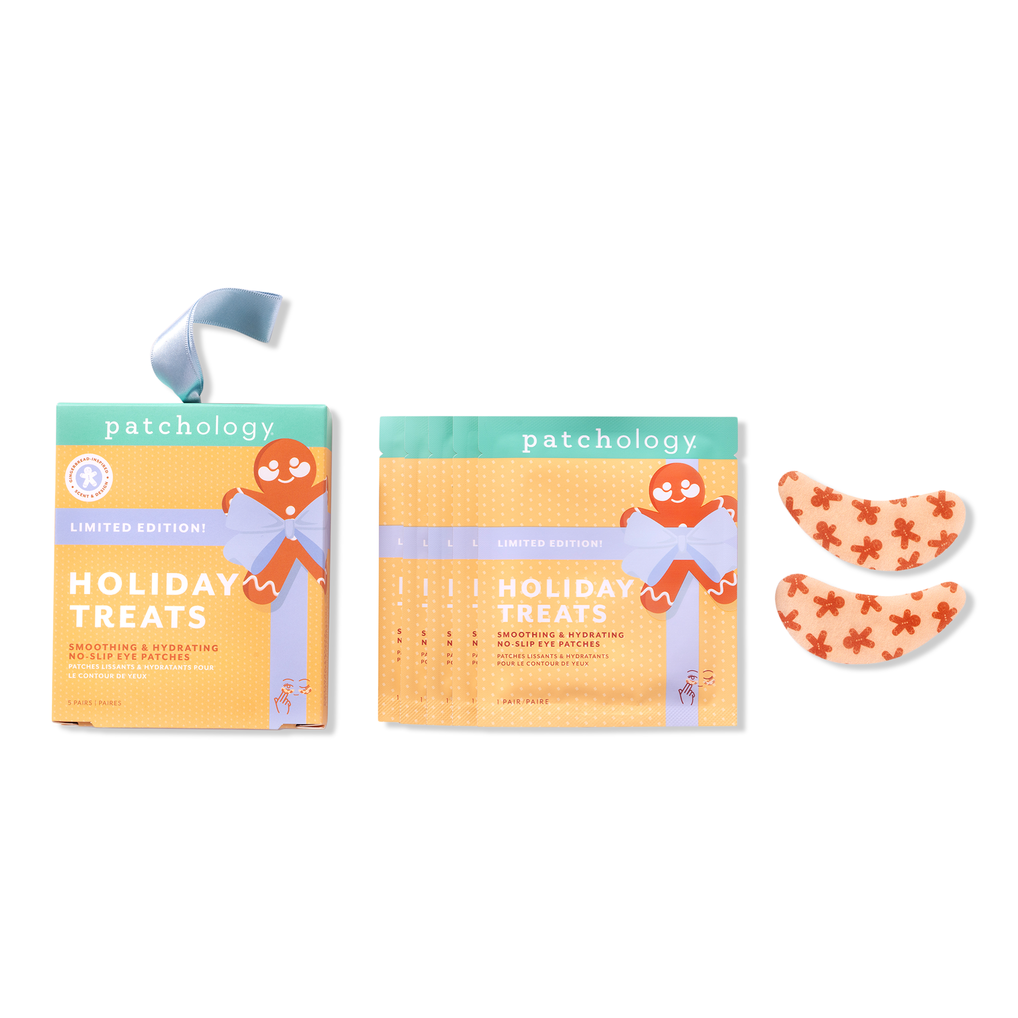 Patchology Holiday Treats Gingerbread-Inspired Hydrating No-Slip Eye Patches #1