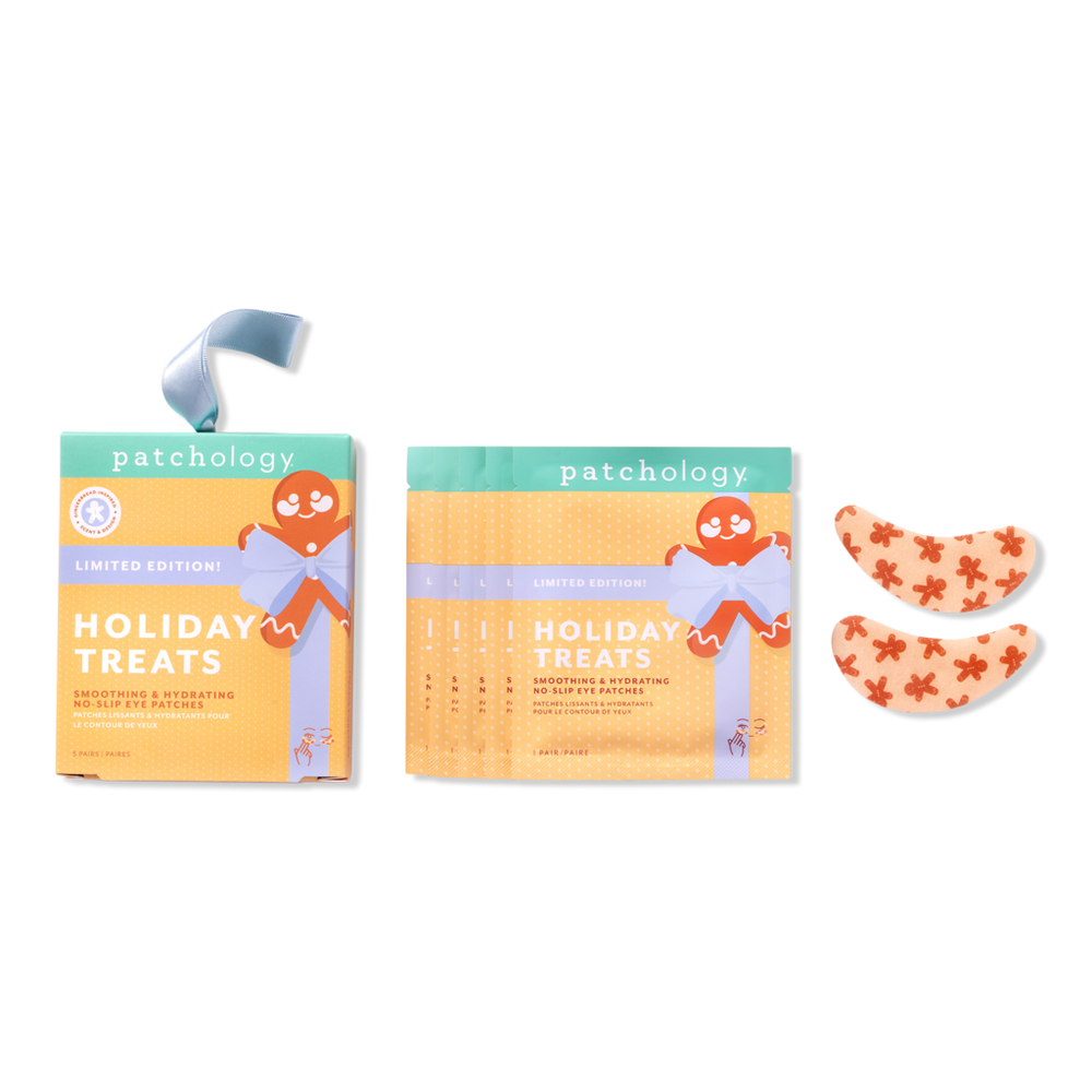 Patchology Holiday Treats Gingerbread-inspired Hydrating No-slip Eye Patches