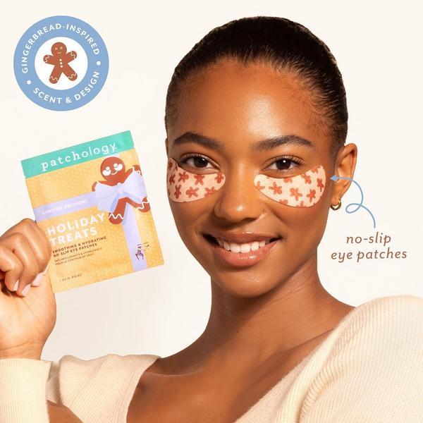 Patchology Holiday Treats Gingerbread-Inspired Hydrating No-Slip Eye Patches #2