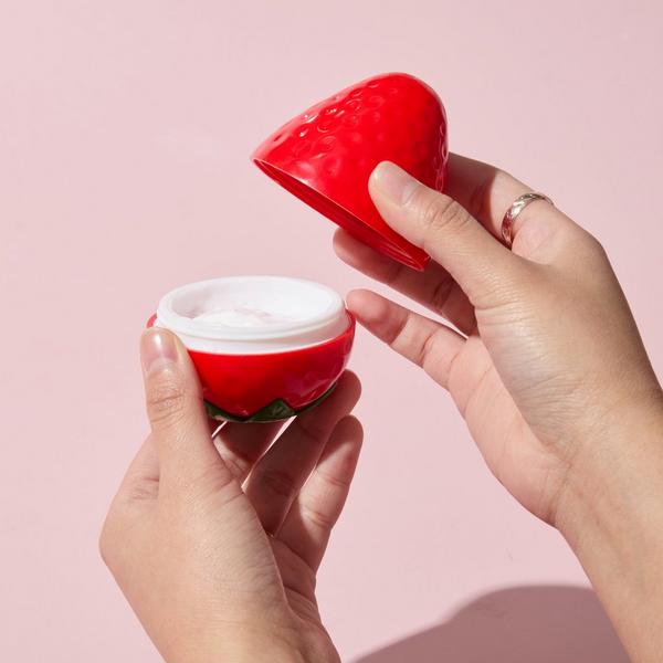 TONYMOLY Very Berry Strawberry Hand Cream and Candle Set #5