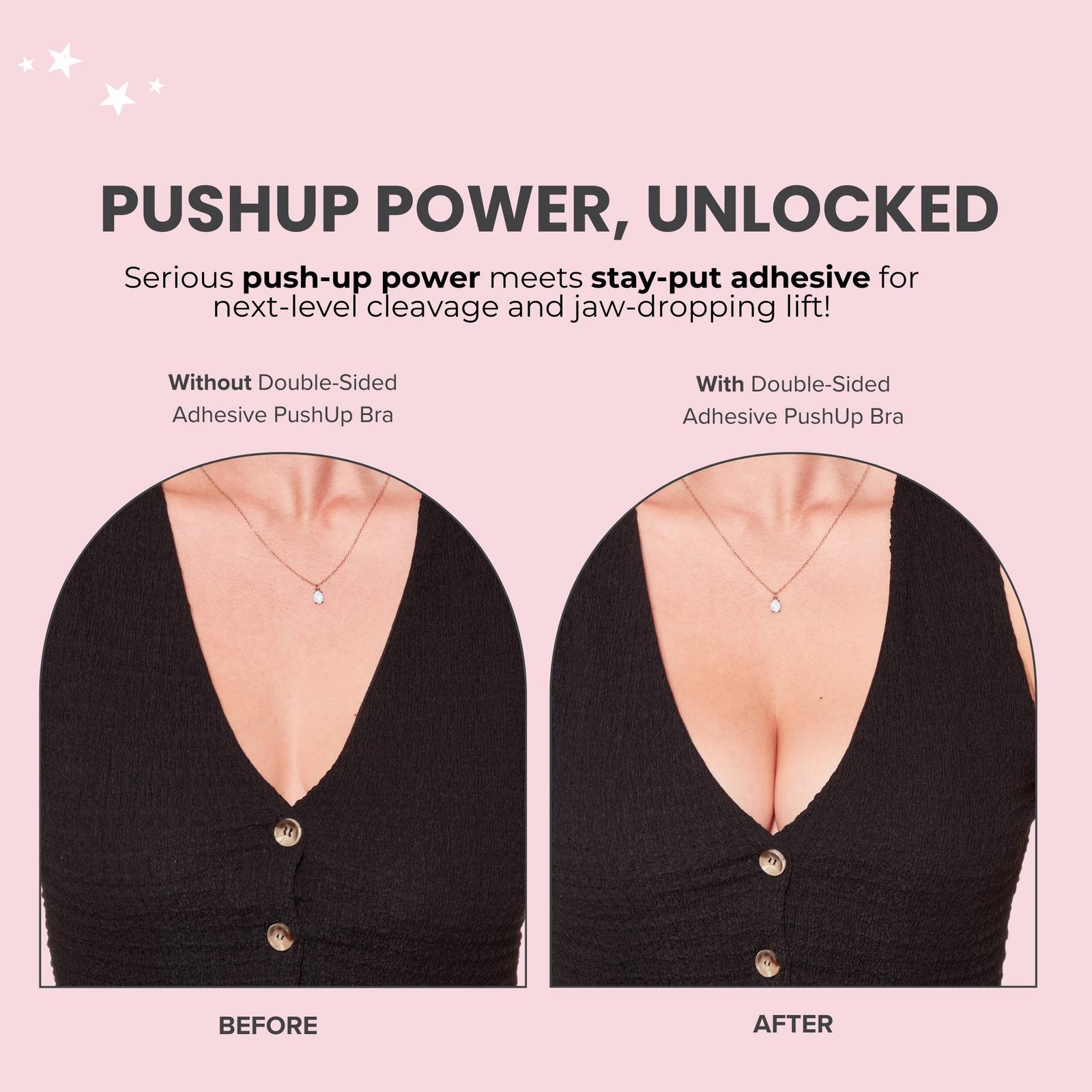 Double-Sided Adhesive Push-Up Bra
