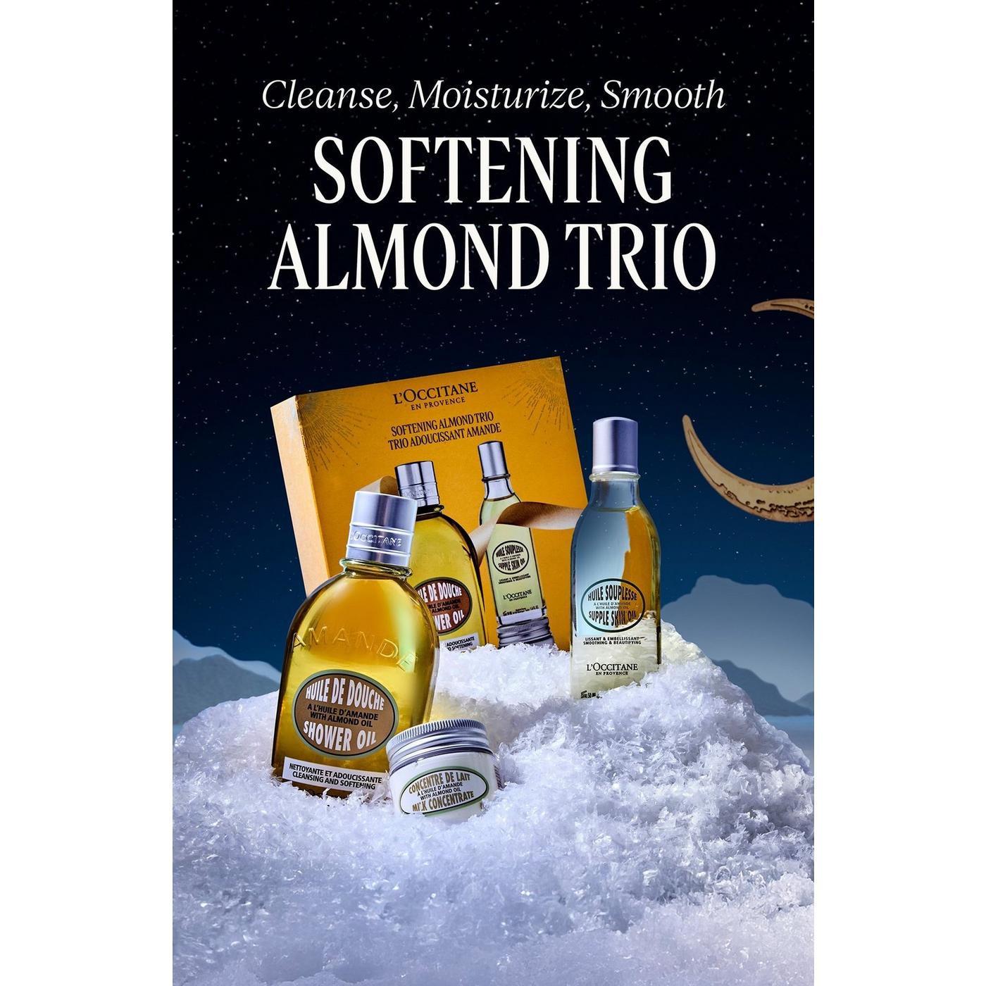 Softening Almond Trio