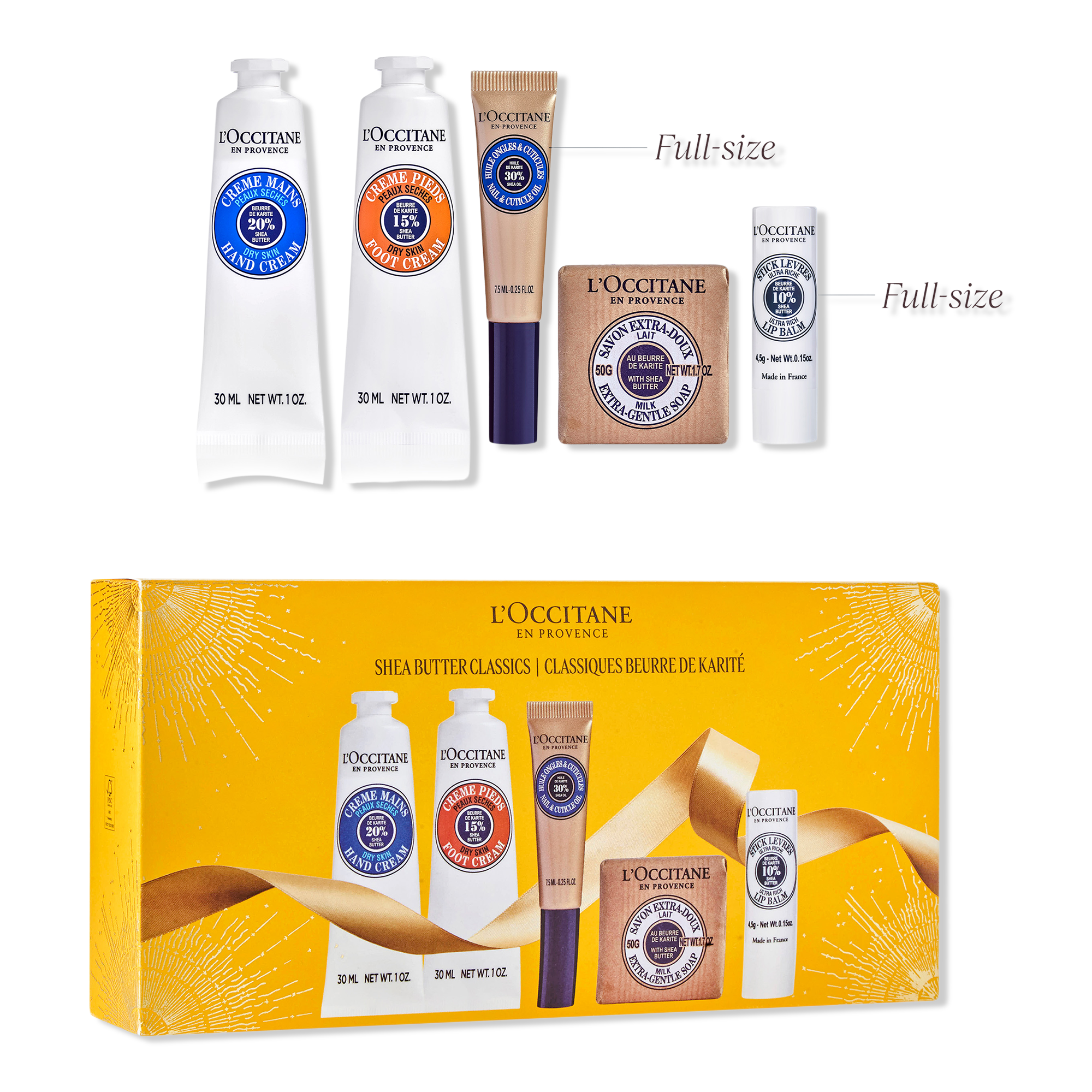 L'Occitane Shea Butter Classics – Lips, Body & Hands #1