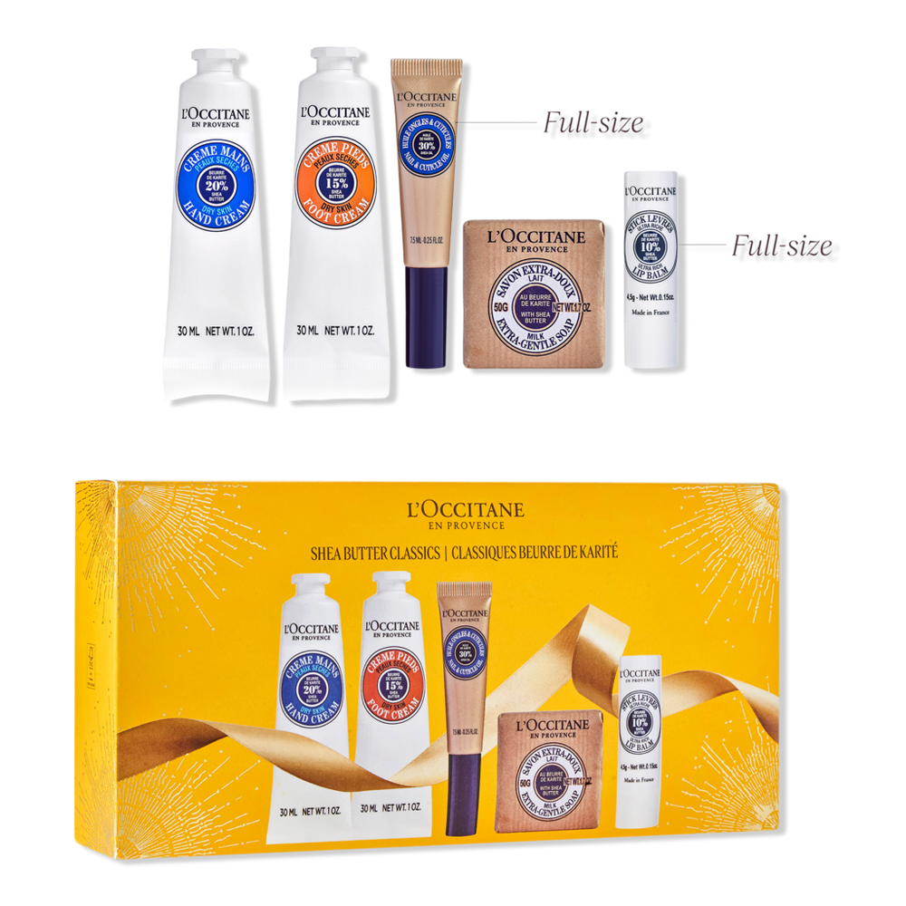 L'occitane Shea Butter Classics – Lips, Body & Hands