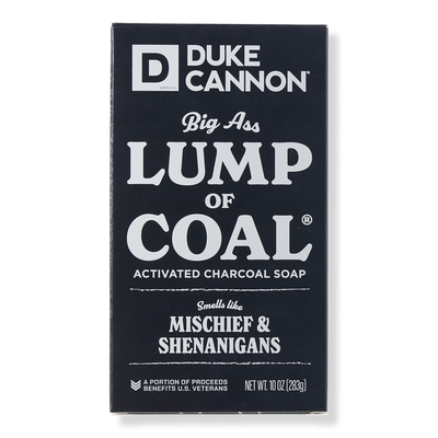 Duke Cannon Supply Co Big Ass Lump Of Coal Activated Charcoal Soap