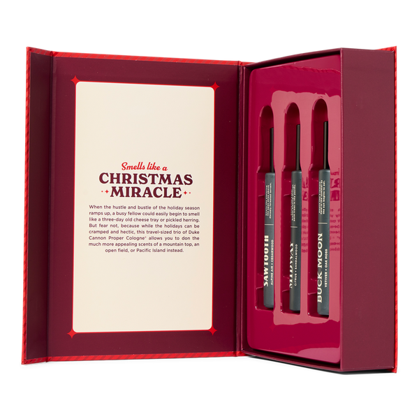 Duke Cannon Supply Co Proper Cologne Gift Set #4