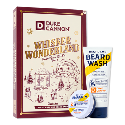 Duke Cannon Supply Co Whisker Wonderland Beard Care Gift Set