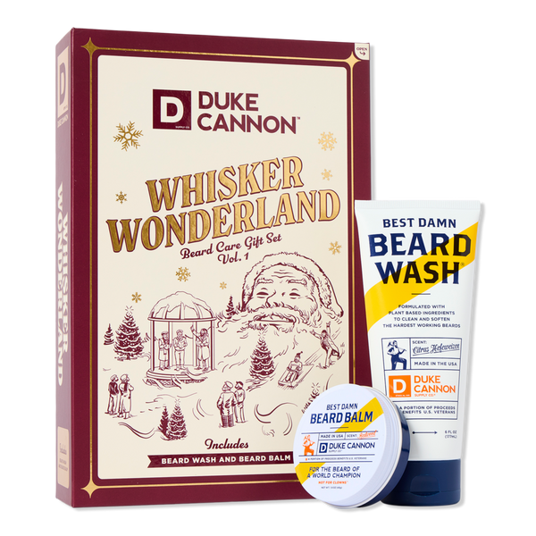 Duke Cannon Supply Co Whisker Wonderland Beard Care Gift Set #1