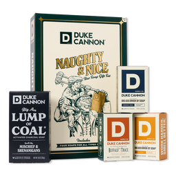 Duke Cannon Supply Co Naughty & Nice Bar Soap Gift Set