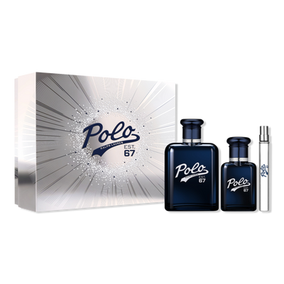 Ralph Lauren Polo 67 Eau de Toilette Men's Holiday Trio Giftset
