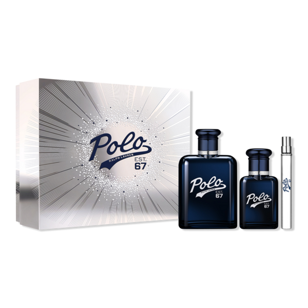 Ralph Lauren Polo 67 Eau de Toilette Men's Holiday Trio Giftset #1