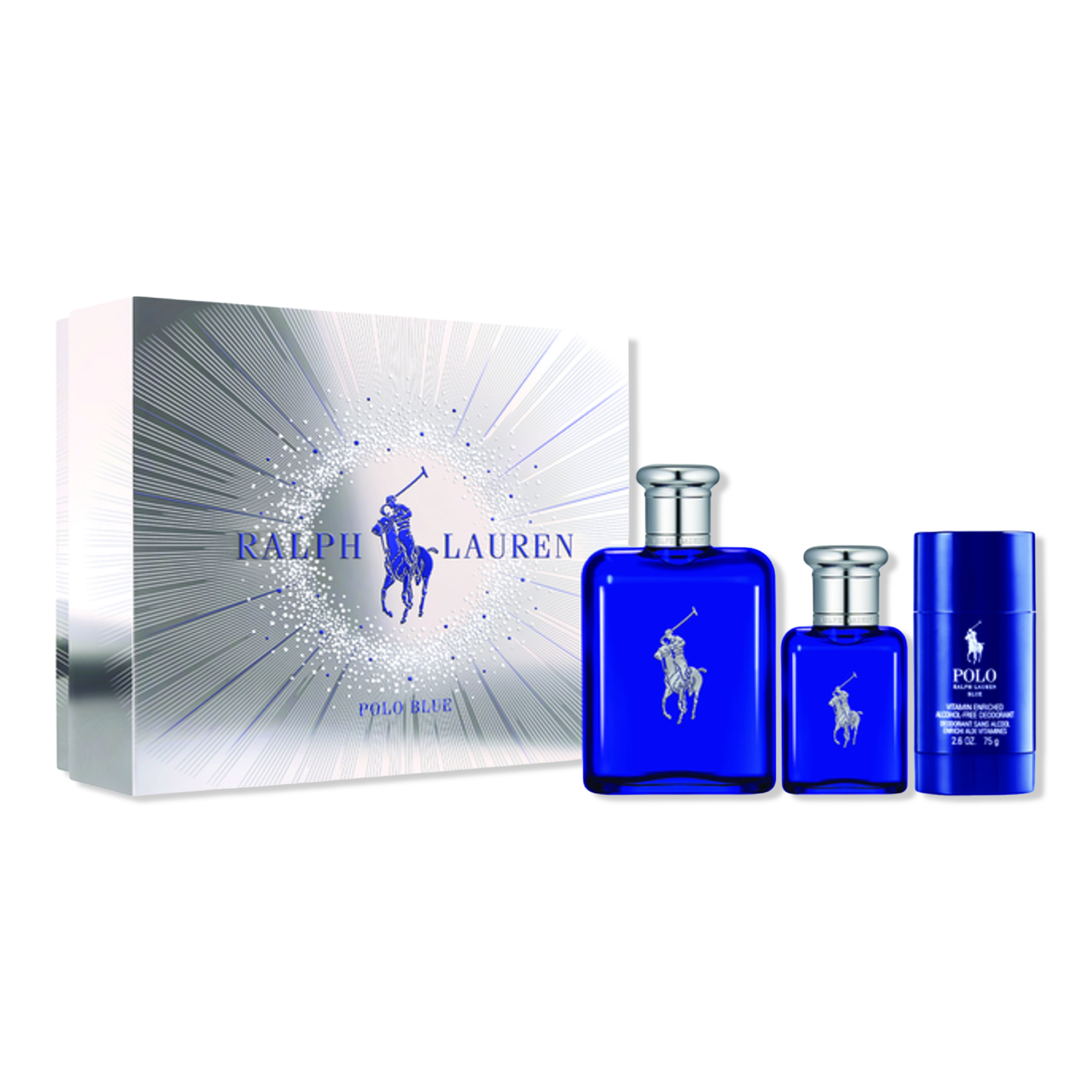Ralph Lauren Polo Blue Eau de Toilette Trio Fragrance Holiday Giftset #1