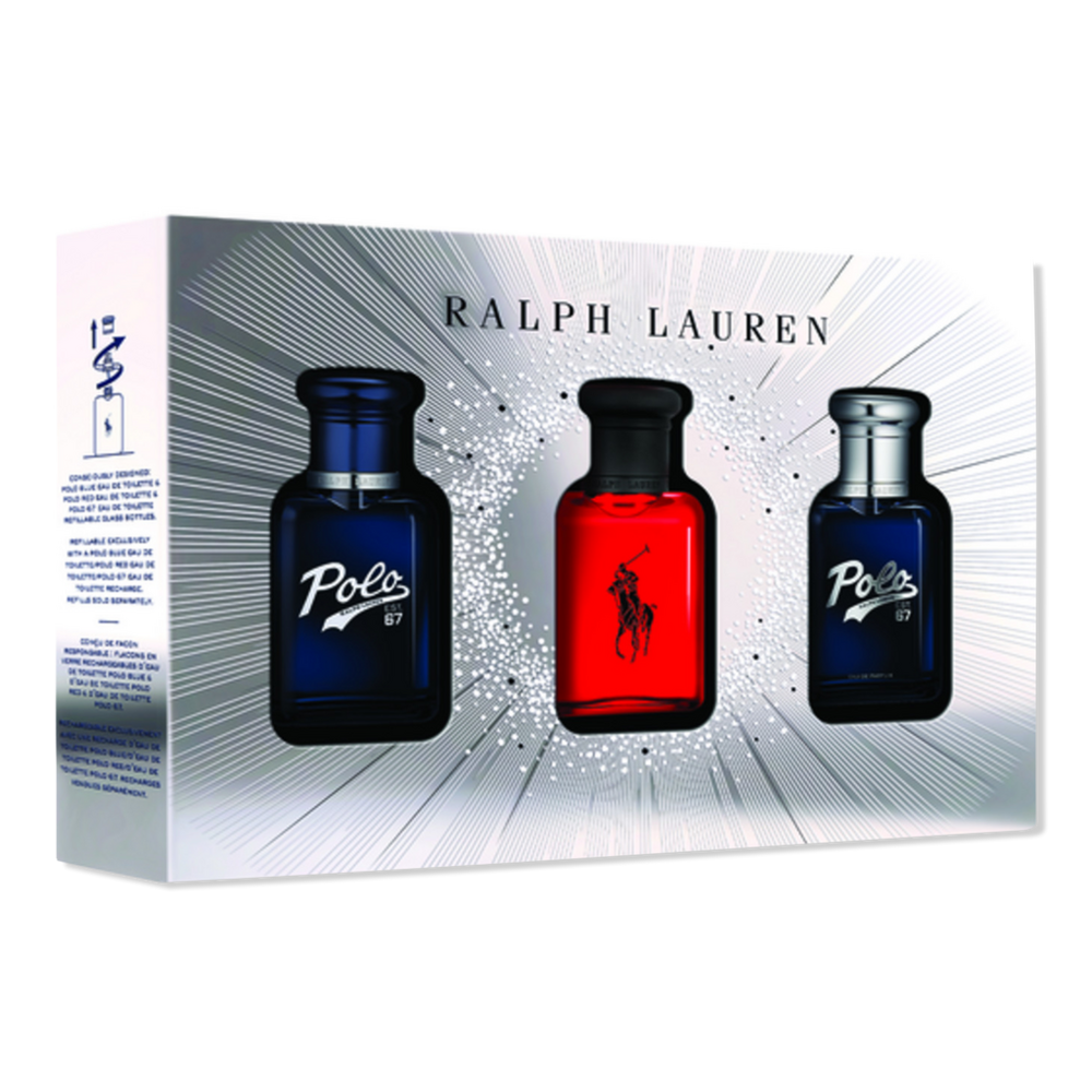 Ralph Lauren World Of Polo Men's Cologne Holiday 3-piece Gift Set