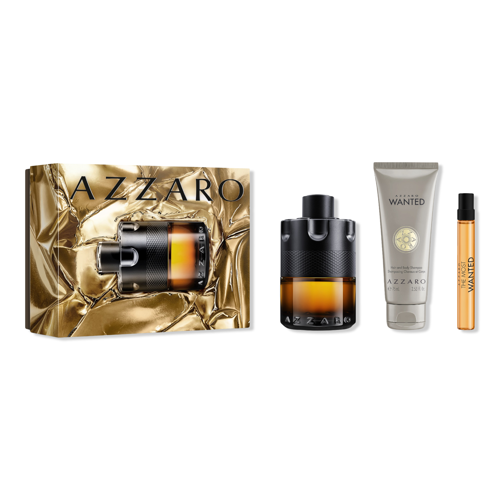 Azzaro The Most Wanted Parfum 3-Piece Gift Set #1