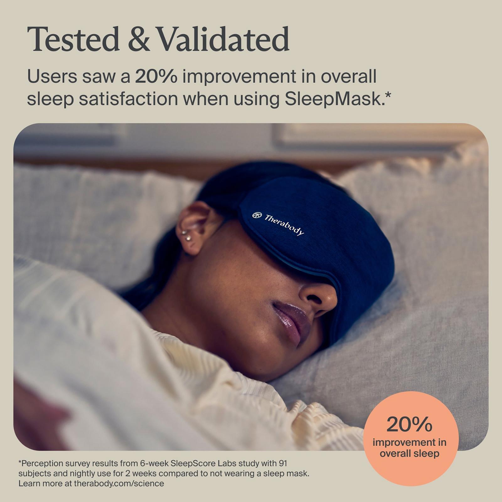 Sleep Mask with Gentle Vibration