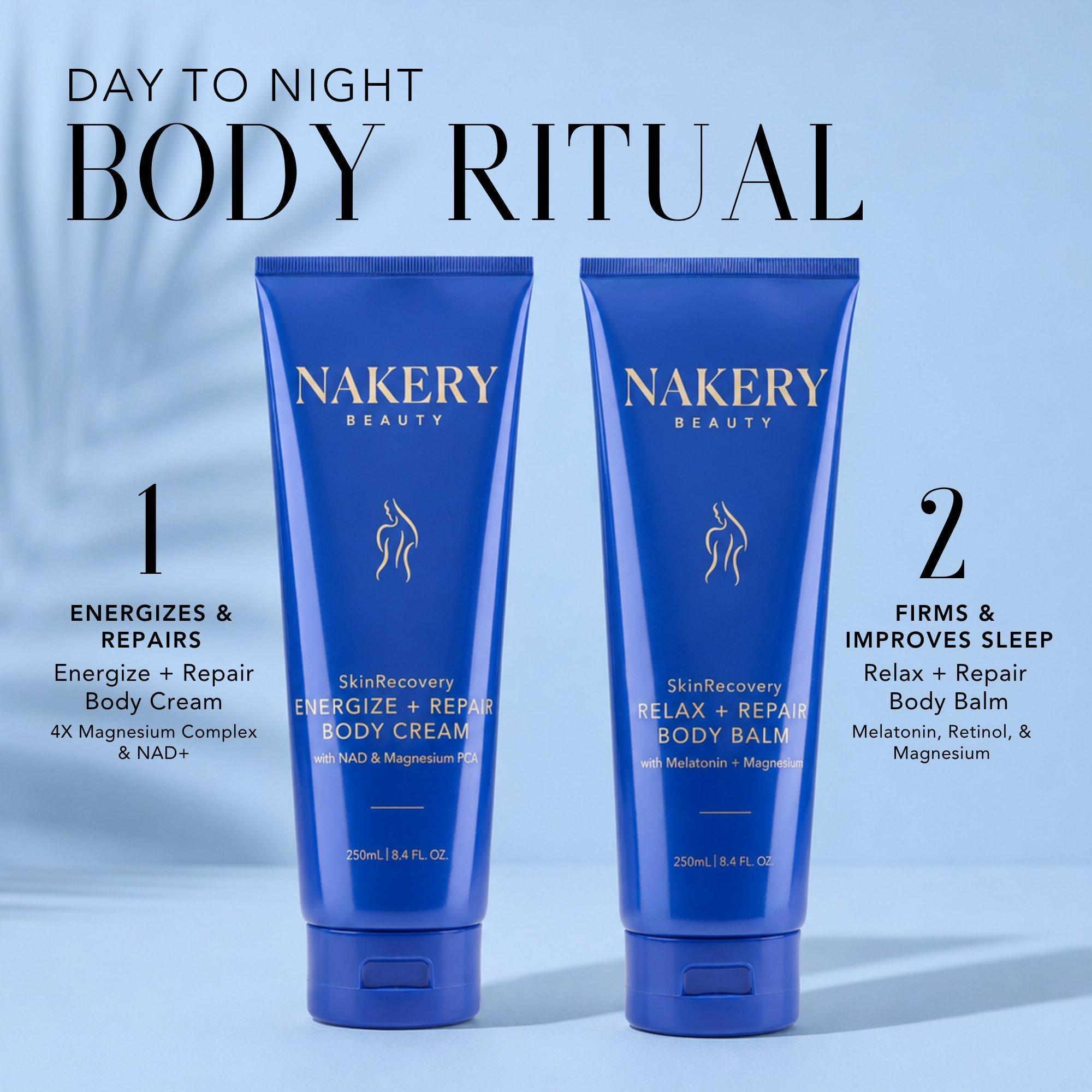 Восстанавливающий крем для тела Nakery Beauty SkinRecovery Energize + Repair — фото 7