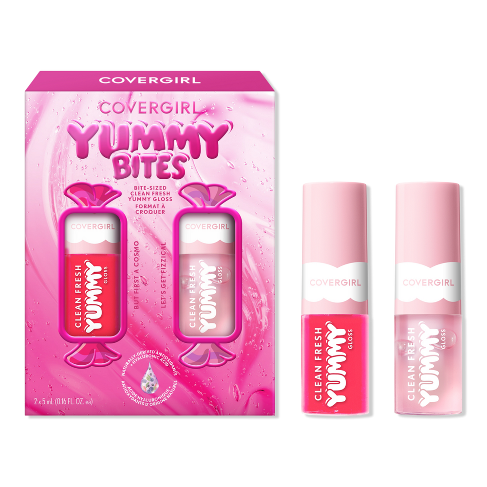 Covergirl Clean Fresh Yummy Gloss Bite Sized Minis Kit