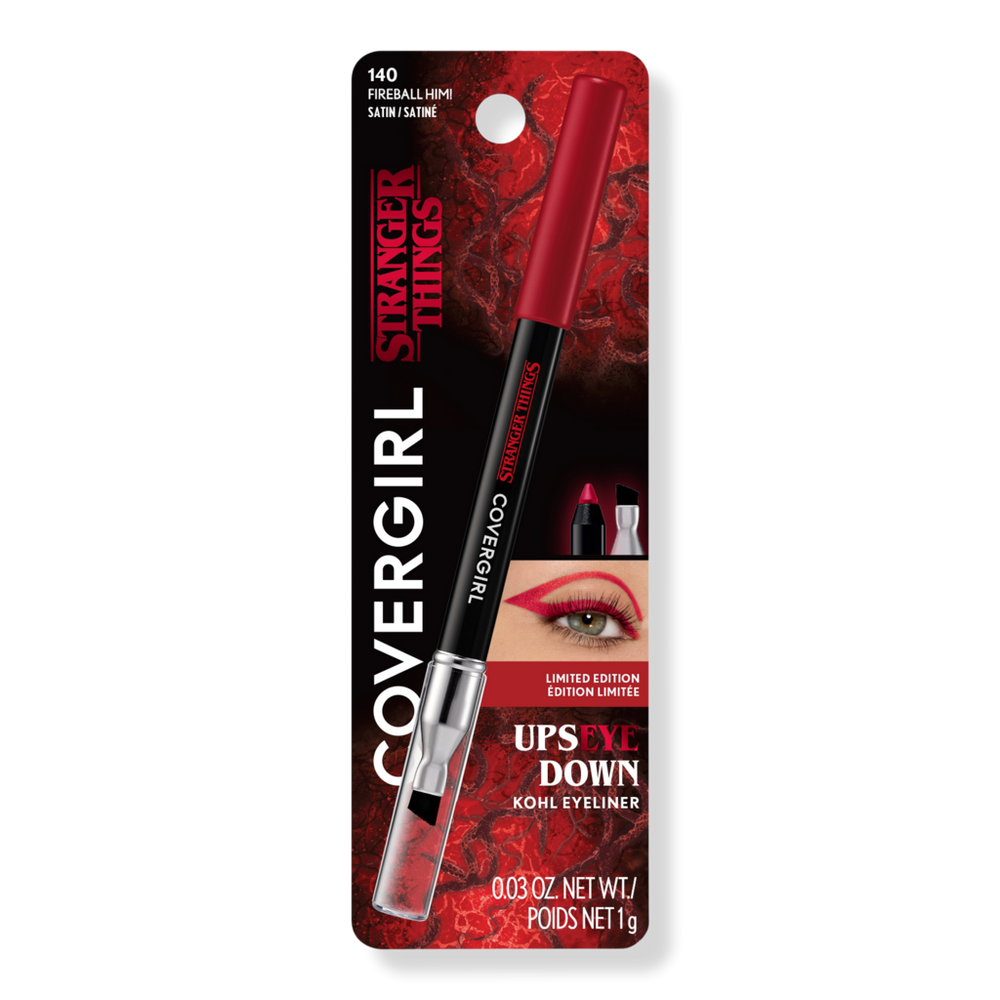 Covergirl Stranger Things Upseye Down Kohl Eyeliner - Fireball Him!
