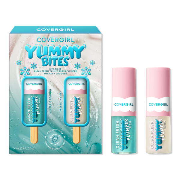 CoverGirl Clean Fresh Yummy Gloss Plumper Bite Sized Minis Kit #1