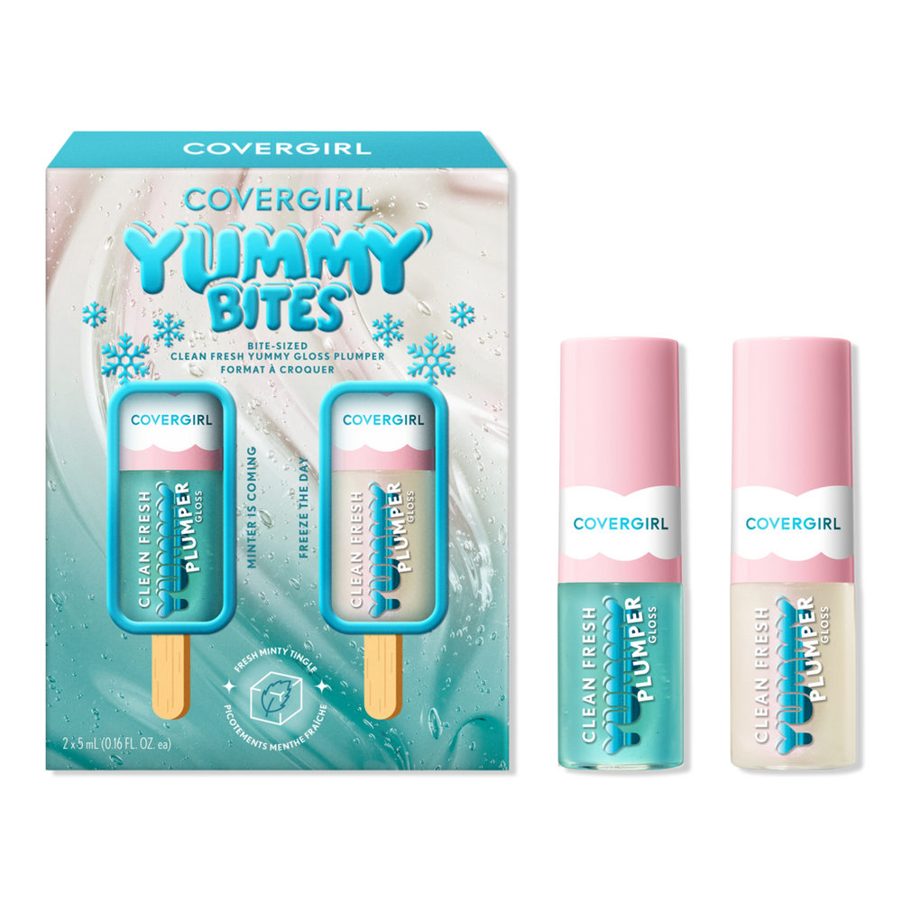 Covergirl Clean Fresh Yummy Gloss Plumper Bite Sized Minis Kit