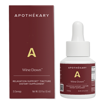 Apothékary Wine Down Relaxation Support Tincture