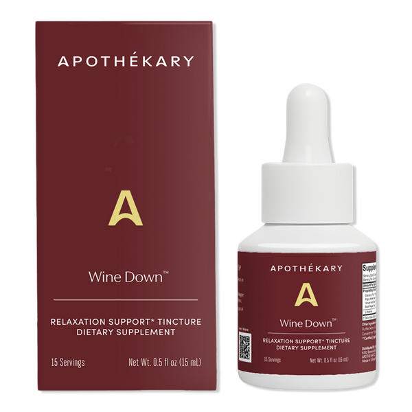 Apothékary Wine Down Relaxation Support Tincture #1