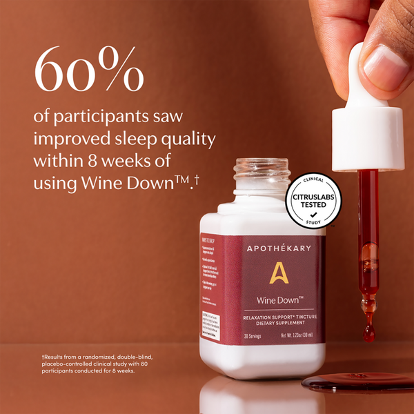 Apothékary Wine Down Relaxation Support Tincture #5