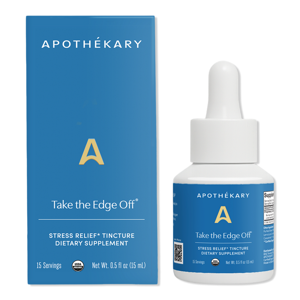 Apothekary Take The Edge Off Stress Relief Tincture - 0.5 oz