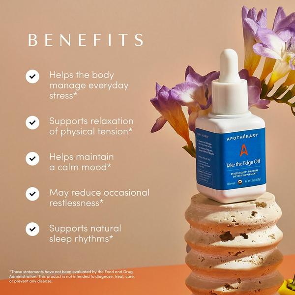 Apothékary Take the Edge Off Stress Relief Tincture #2